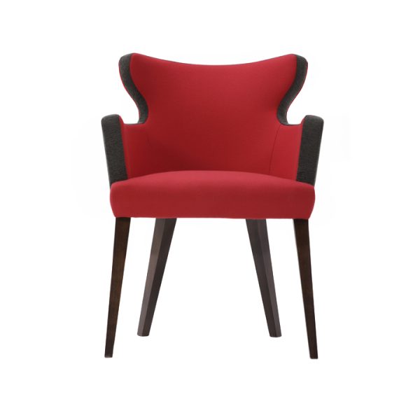 Jenny Upright Armchair with Timber Frame