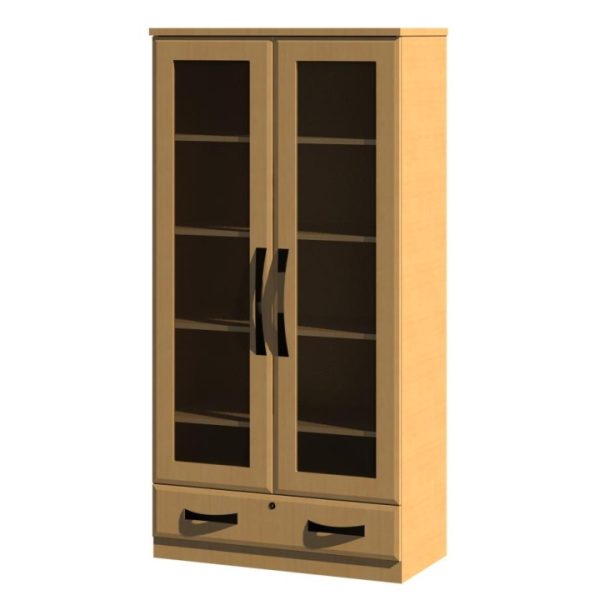 Scotia Display Unit with Doors and Drawer