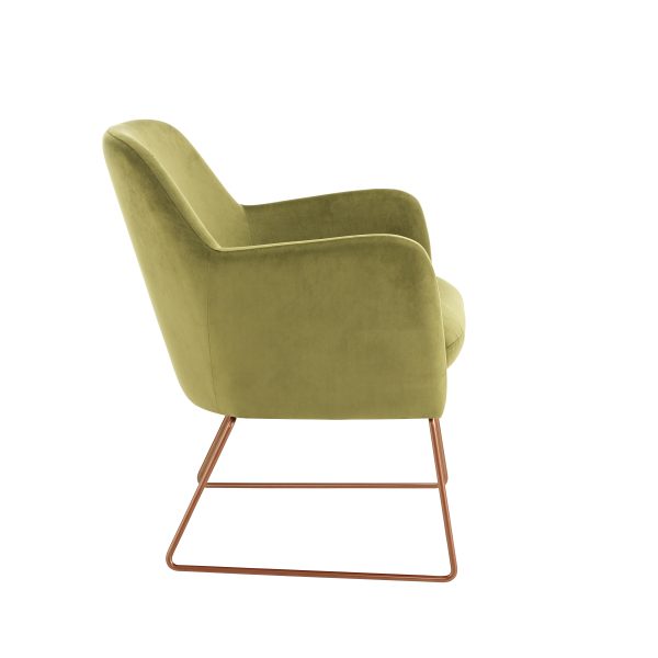 Nexus Armchair with Wire Base