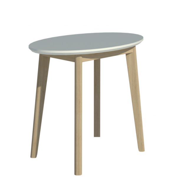 Tesla Oval Occasional Table
