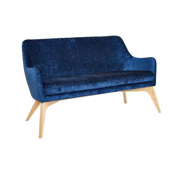 Nexus High Back 2-Seater Sofa with Timber Underframe