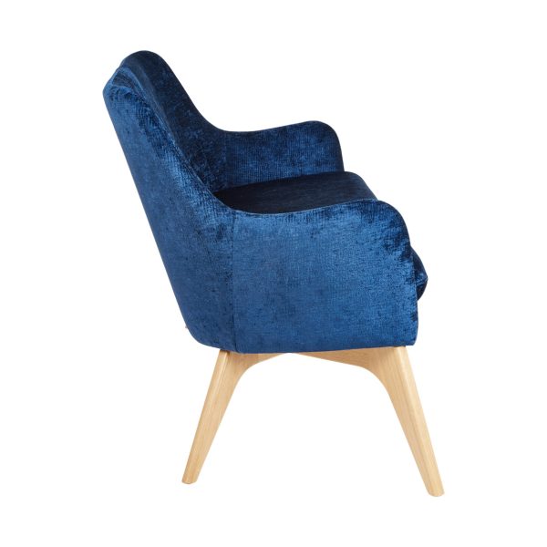Nexus High Back 2-Seater Sofa with Timber Underframe