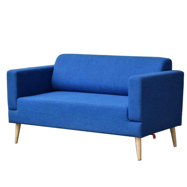 Domino Single Sofa Bed With Wooden Legs