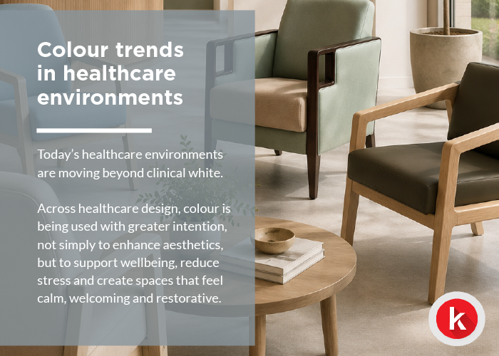 Colour trends in healthcare environments